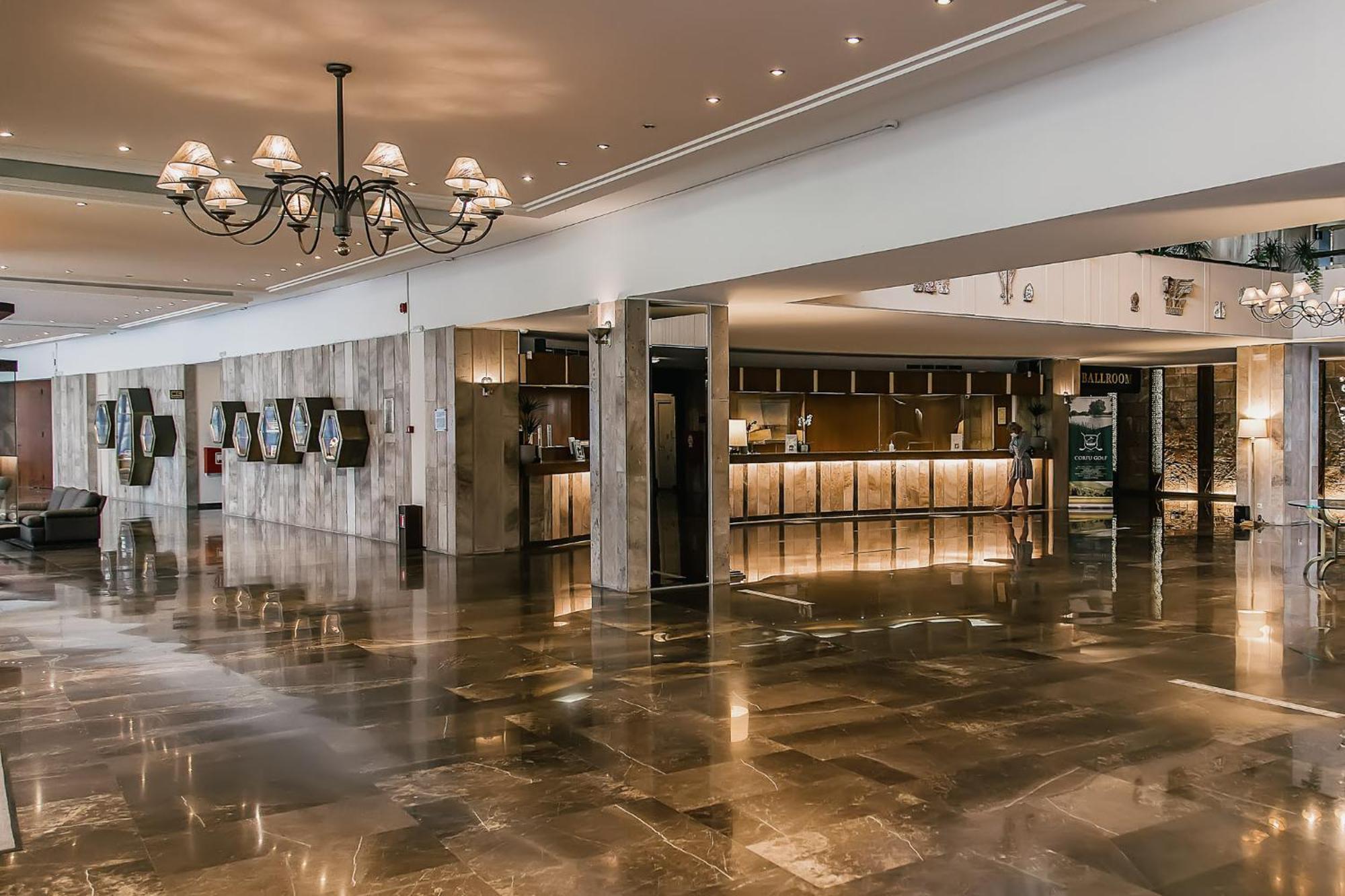 Corfu Holiday Palace Perama  Exterior photo Lobby