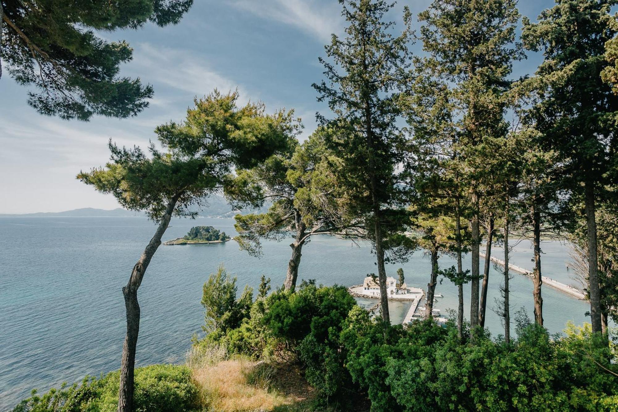 Corfu Holiday Palace Perama  Exterior photo View of the bay of Port of Skopelos