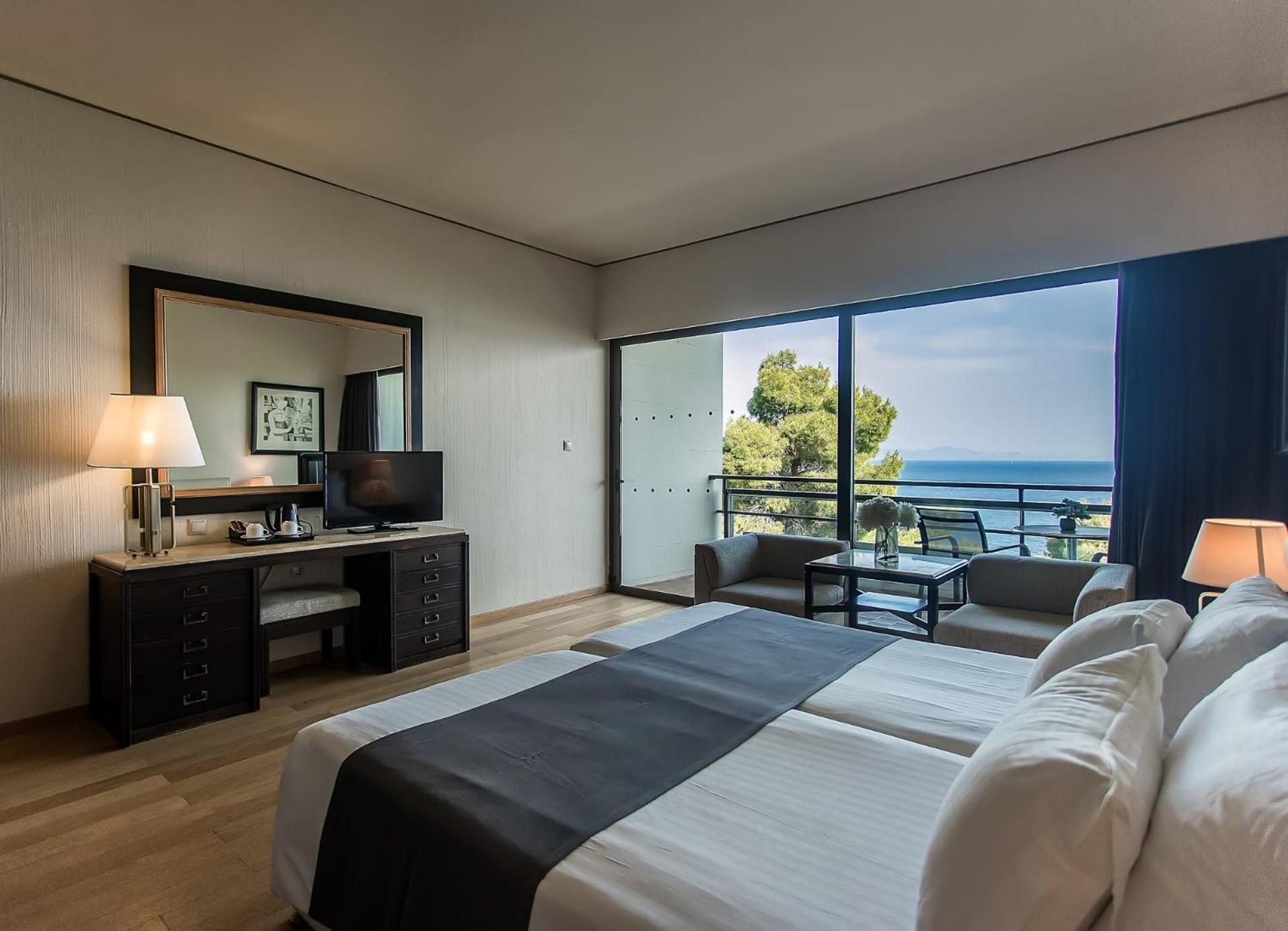 Corfu Holiday Palace Perama  Exterior photo A room at the hotel